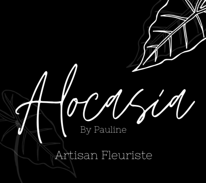 LOGO ALOCASIA BY PAULINE